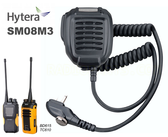 Hytera SM08M3 Håndholdt Mikrofon (PD5 & PD4 serie)