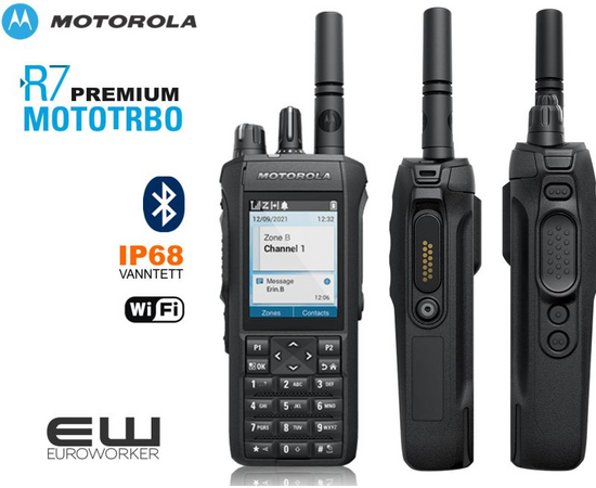Motorola Mototrbo R7 Premium (UHF, VHF, Bluetooth)
