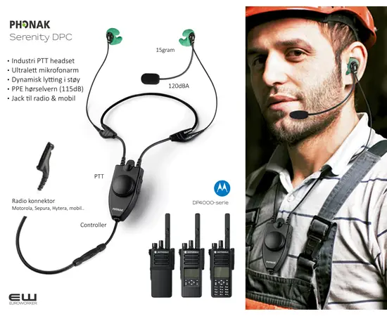 Phonak Serenity DPC (Dynamic Protection & Communication)