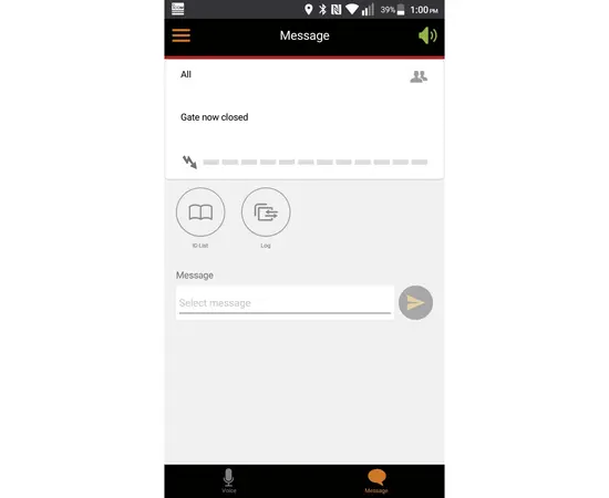 Icom IP500APP - Full Duplex mobil APP