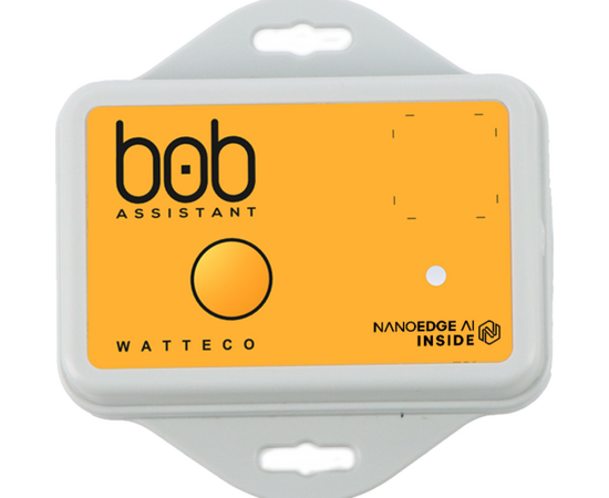 WATTECO BoB ASSISTANT LoRaWAN vibration sensor for condition monitoring system