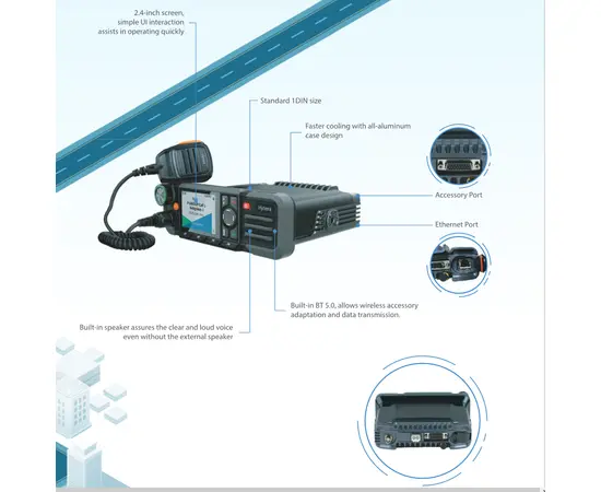Hytera HM785 Mobilradio (VHF, UHF)