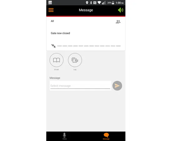 Icom IP500APP - Full Duplex mobil APP