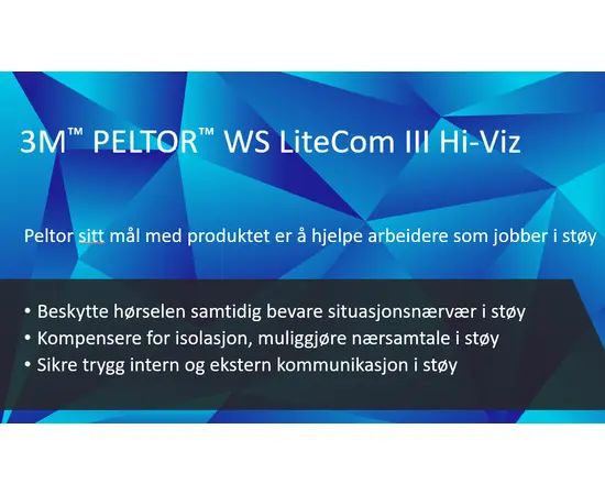 Litecom Academy - Brukerkurs - Training - EN352 - Peltor - euroworker
