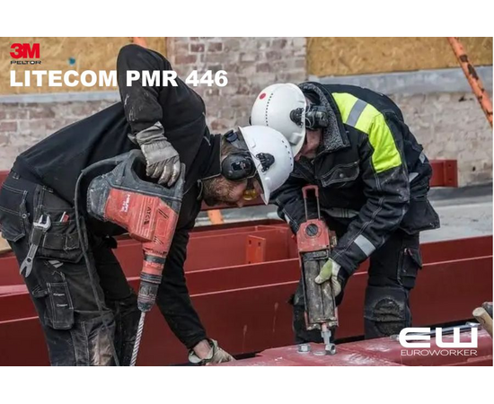 3M Peltor LiteCom PMR 446 - Innebygget 446MHz radio MT53H7A4400-EU MT53H7P3E4400-EU