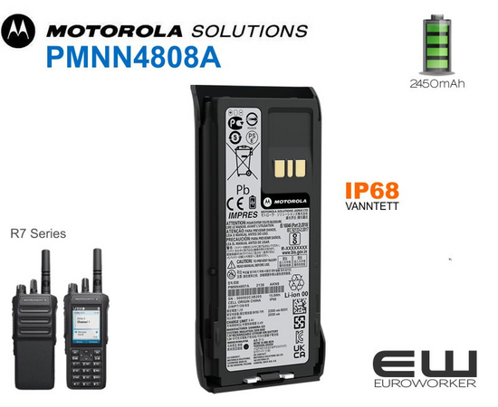Motorola  PMNN4808A 2450 mah  Batteri (R7 SERIE)