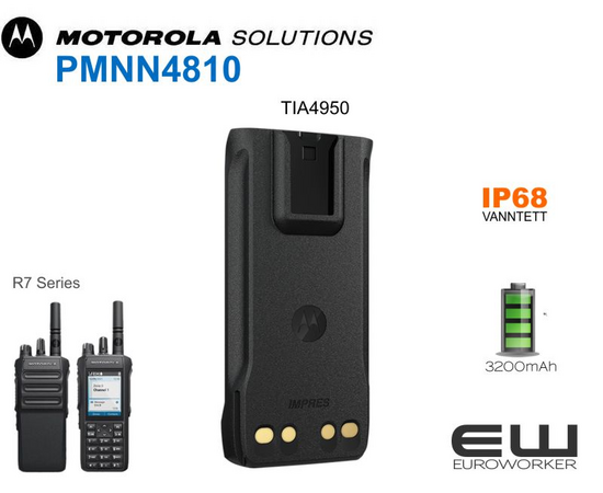 Motorola  PMNN4810A 3200 mah  Batteri (R7 SERIE)