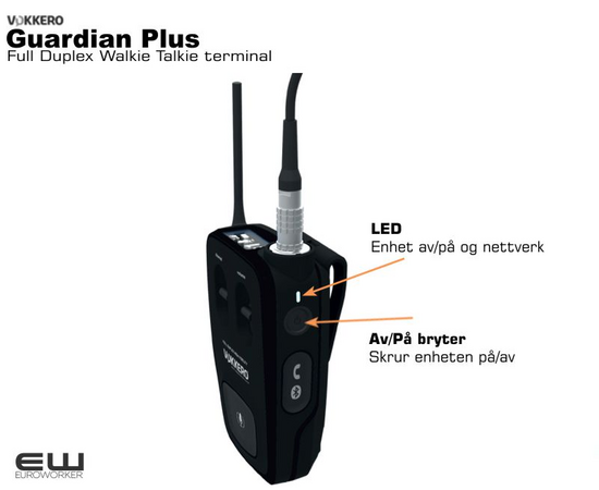 Vokkero Mobile Radio Terminal Guardian Plus (VOKKER-GUARD-FCE001-PL)