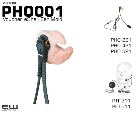 Vokkero PHO 001 Voucher eShell Ear Mold
Passer med:

    PHO 221
    PHO 421
    PHO 521
    PTT 211
    PIO 511