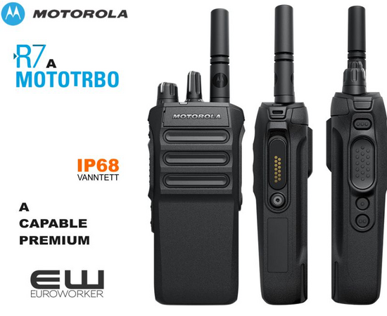 Motorola Mototrbo R7a (UHF, VHF, IP68)