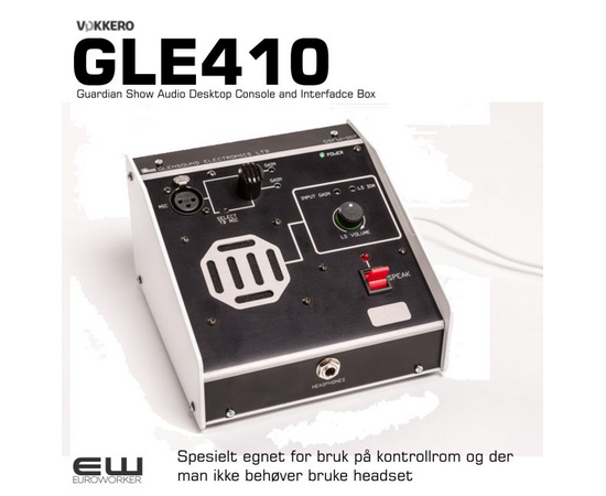 Vokkero GLE401 - Guardian Show Audio Desktop Console and Interfadce Box