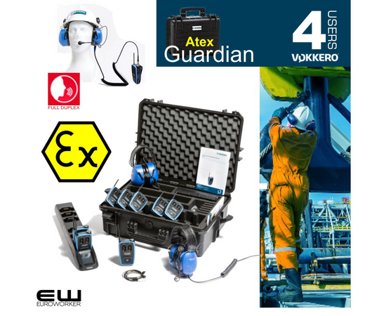 Full Duplex Atex Radiosamband  - Vokkero Guardian Atex  (VOKKER-GUARD-FCE001-EX)