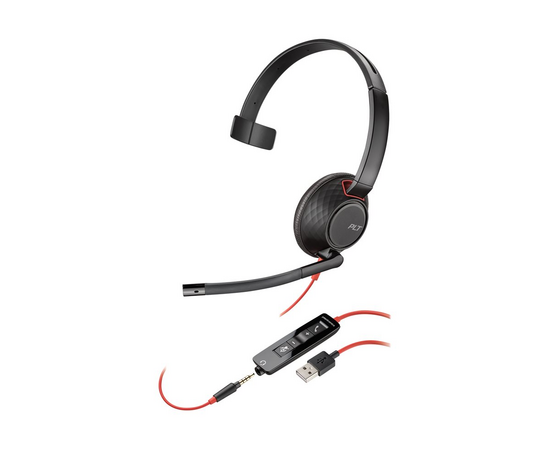 Plantronics Blackwire C5220 - Stereo Kombi Mobil & PC headset