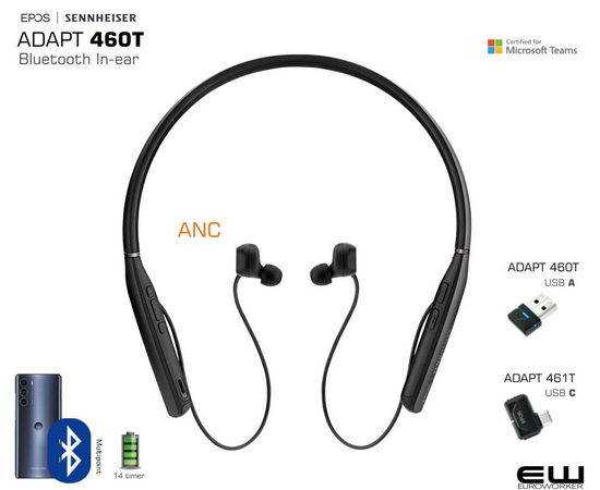 Epos ADAPT 460 Bluetooth Headset