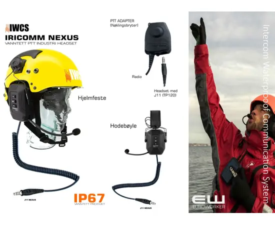 Iricomm Waterproof Headsaet (J11)