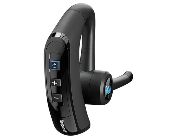 BlueParrott M300-XT Trådløst Headset med Støyreduksjon til Handsfree - Bluetooth 5.0 (100m), HFP, HSP, A2DP, AVRCP, IP54

Hold hendene fri og kjør trygt ved hjelp av dette trådløse BlueParrott M300-XT-hodesettet! Utstyrt med to mikrofoner og støydemping, vil samtalepartnerne dine høre deg tydelig, uavhengig av trafikk eller bakgrunnsstøy. Et stort tilkoblingsområde, opptil 100 meter, gjør det til et ideelt valg for sjåfører, kurerer, reisende selgere, etc.

Produktinformasjon:
- BlueParrott M300-XT trådløst hodesett av høy kvalitet
- Stabil og effektiv bred rekkevidde tilkobling takket være Bluetooth 5.0
- Effektiv støydemping for klar anropslyd
- Mulighet for to samtidige Bluetooth-tilkoblinger
- Tilpassbar BlueParrott-knapp for rask tilgang
- Lett, komfortabel og med ørekrok for sikkerhet
- Et kraftig innebygd batteri gir opptil 15 timer tale
- Et DSP-brikkesett for digital lyd av høy kvalitet
- LED-indikator, strøm- og volumknapper

Spesifikasjoner:
- Tilkobling: Bluetooth 5.0
- Overføringsavstand: opptil 100m
- Høyttalerimpedans: 32 ohm
- Høyttaler størrelse: 10,1mm
- Snakketid: opptil 15 timer
- Standby-tid: 120 timer
- Ladetid for hodesett: ca. 2,5 timer, via USB-C
- Bluetooth-profiler: HFP, HSP, A2DP, AVRCP
- Vannavstøtende nivå: IP54
- Dimensjoner: 11cm x 6,1cm x 2,54cm
- Hodesett vekt: 20g

Pakken inkluderer:
- BlueParrott M300-XT Bluetooth headset
- USB-C ladekabel (12cm)
- Øretuppene (S, M, L)
