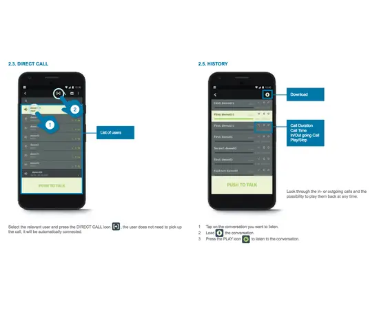 Entel E-PoC APP (iOS & Android)