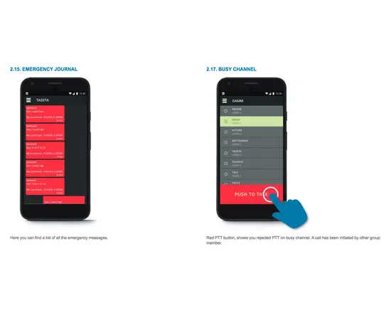 Entel E-PoC APP (iOS & Android)