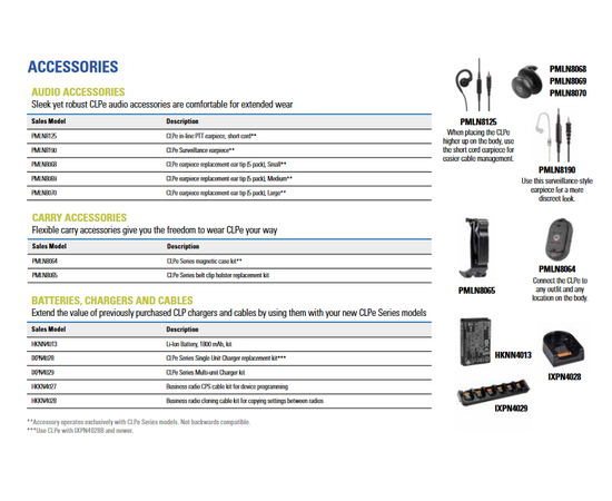 Motorola CLPe 446 Komplett 6 Pack (446MHz, Analog)