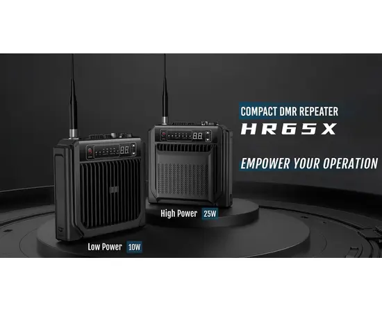 Hytera HR655 - Portabel Batteridrevet Signalforsterker (UHF)