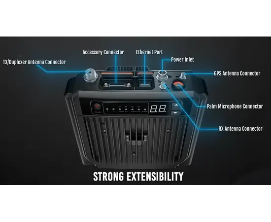 Hytera HR655 - Portabel Batteridrevet Signalforsterker (UHF)