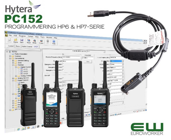 Hytera PC152 USB Programmeringskabel (HP6/7-serie)