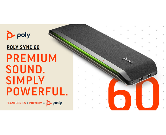 POLY Sync 60 Smart speakerphone (Microsoft Teams certified)
