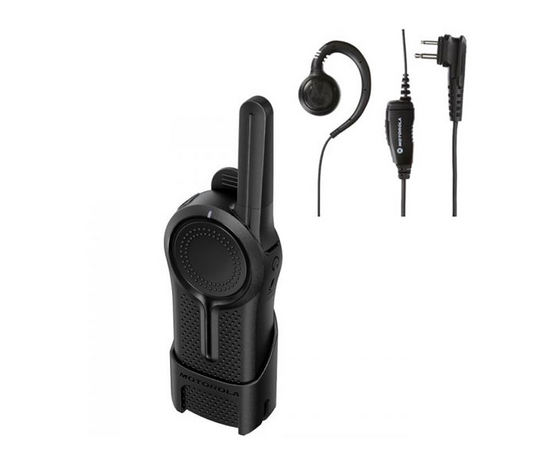 Motorola HKLN4604 Svivel Inline PTT headset (CLR, XT)