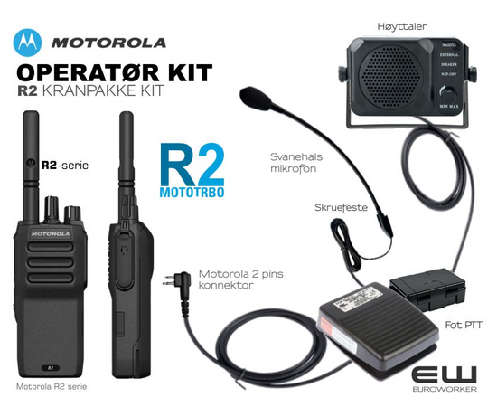 Motorola R2 Kranfører Kit (Kran og Rigg)