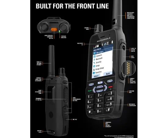 MDH77PCN6TZ5AN - Motorola MXP600 - Tetraterminal (Nødnett)