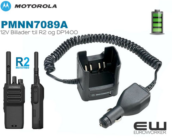 Motorola PMLN7089A 12V Billader (R2, DP1400)