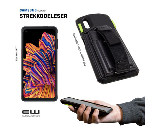 Samsung X Cover Strekkodeleser