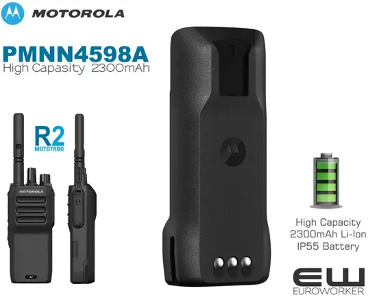 Motorola batteri PMNN4598A (R2, 2300mAh, IP55)