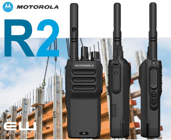 Motorola R2 MOTOTRBO (VHF eller UHF) Håndholdt Radio (Analog/Digital)