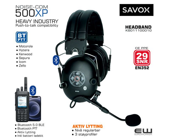 savox-noise-com-500xp-bluetooth-industri-headset-snr29-k6011100020-k6011100010