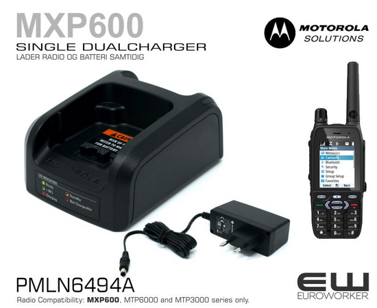 PMLN6494A_Motorola PMLN6494A Dual-Unit Charger (MXP600, MTP3000, MTP6000)