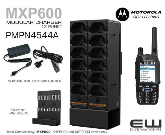 Motorola PMPN4544A  MODULAR CHARGER - 12.punkt (MXP600, MTP3000, MTP6000)