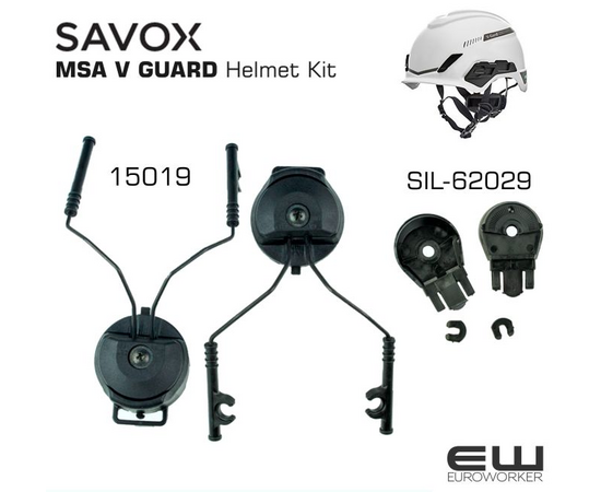 Savox  SIL-62029 Noise-com 200 nc200 helmet mount kit - euroworker