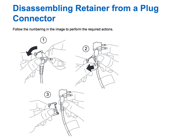 Motorola PMLN8502A Accessory Retainer til R2