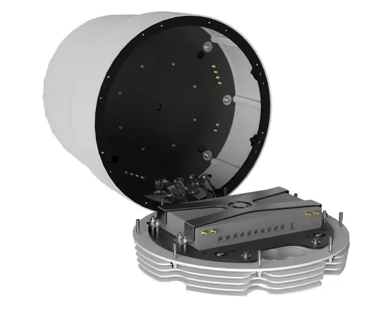 Poynting RIPPLE-16 5G MiMo-båtantenne

     

    Poynting Antennas introduserer nå sitt helt nye marine antennesortiment RIPPLE, som inngår i WaveHunter-serien.

     


    RIPPLE-16, inneholder 16 krysspolariserende rundstrålende antenneelementer hvorav åtte er vertikalt polariserte og åtte er horisontalt polariserte. Maksimal forsterkning er på 9.5 dBi og den dekker frekvensbånd i området fra 617 til 7200 MHz. RIPPLE-8 inneholder også fire WiFi og to GPS/GLONASS antenneelement.

     

    RIPPLE er i tillegg designet for å plassere én eller flere 5G-rutere inne i selve kabinettet. Det er avsatt plass til rutere med størrelse opptil 300 x 250 x 110 mm. En perfekt kombinasjon for RIPPLE-16 er to stk. Celerway Stratus Multi-WAN med to 5G-radioer. Ved å montere ruterne inne i selve antennehuset slipper man å benytte lange antennekabler som medfører signaltap.


    Antennespesifikasjoner 4G/5G:
    Frekvensområde og maks forsterkning (vertikal polarisering og horisontal polarisering):
    617-960 MHz, 5.5 dBi (vertikal), 1 dBi (horisontal)
    1427-1517 MHz, 5 dBi (vertikal), 0 dBi (horisontal)
    1710-2700 MHz, 6 dBi (vertikal), 3 dBi (horisontal)
    3400-4200 MHz, 9.5 dBi (vertikal), 1 dBi (horisontal)
    5000-7200 MHz, 9 dBi (vertikal), 1 dBi (horisontal)
    VSWR: < 2.5:1 (vertikal), =2:1 (horisontal),
    Polarisering: Horisontalt, vertikalt
    Impedans: 50 Ohm
    Antennekontakter: 16 stk. SMA-hun
    Antennekabler: 16 stk. 65 cm. RG316 med RA SMA.han til RA SMA-han


     

    Antennespesifikasjoner WiFi:
    Frekvensområde og maks forsterkning
    2400-2500 MHz, 5 dBi
    5000-7200 MHz, 8.5 dBi
    VSWR: =2:1 over 90% av båndet
    Polarisering: Horisontalt, vertikalt
    Impedans: 50 Ohm
    Antennekontakter: 4 stk. SMA-hun
    Antennekabler: 4 stk. 65 cm. RG316 med RA SMA.han til RA RP-SMA-han


     

    Antennespesifikasjoner GPS:
    Frekvensområde og maks forsterkning
    1575.42-1600 MHz, 21+/-2dBi
    VSWR: =1.5:1
    Polarisering: RHCP
    Impedans: 50 Ohm
    Antennekontakter: 2 stk. SMA-hun
    Antennekabler: 2 stk. 65 cm. RG316 med RA SMA.han til RA SMA-han


     

    Robusthet og miljøspesifikasjoner:
    Kapslingsgrad: IP 65
    Støtmotstand: IK08
    Klassifisering brennbarhet antennehus: Ihht. UL 94-HB
    Saltspraytest: Ihht. MIL-STD 810G/ASTM B117
    Vindgrense (Wind Survival): < 186 km/h
    Temperaturområde:  -40°C til +80°C
    Luftfuktighet: Opptil 98% 


     

    Fysiske spesifikasjoner:
    Materiale: Fiberglass (E glass)
    Farge: Hvit. Fargkode: Pantone P 179-1C
    Dimensjon antenne: Ø449 x 535 mm.
    Dimensjon forpakning: 530 x 530 x 630 mm.
    Vekt: 19.44 kg. 
    Vekt inkl. forpakning: 25 kg.