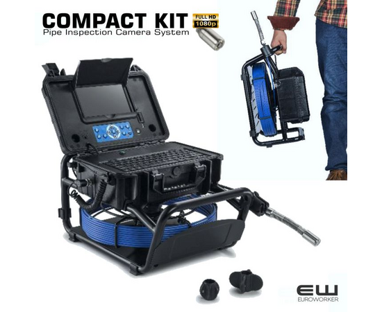 Compact Portable Pipe Camera Inspection System