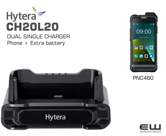 Hytera CH20L20 - Dual Pocket Charger PNC460