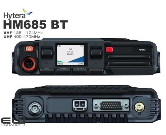 Hytera HM685 Stasjonær radio (UHF, VHF, BT)