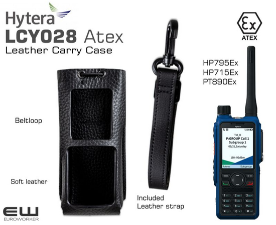 Hytera LCY028 Atex Leather Carry Case (HP795EX)