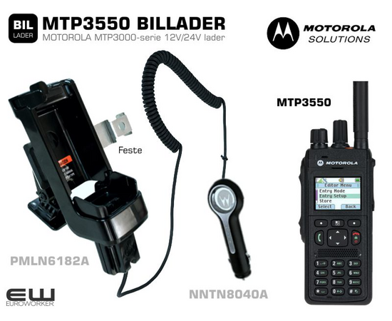 Motorola MTP3550 Billader (12V/24V) - PMLN6182A
