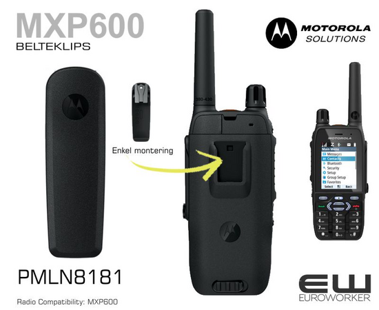 Belteklips
    MXP600