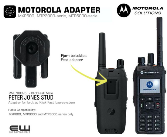 Motorola PMLN8025 - MXP600 Klick Fast Adapter