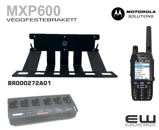 BR000272A01 - Motorola VEGGFESTEBRAKETT - til Multicharger