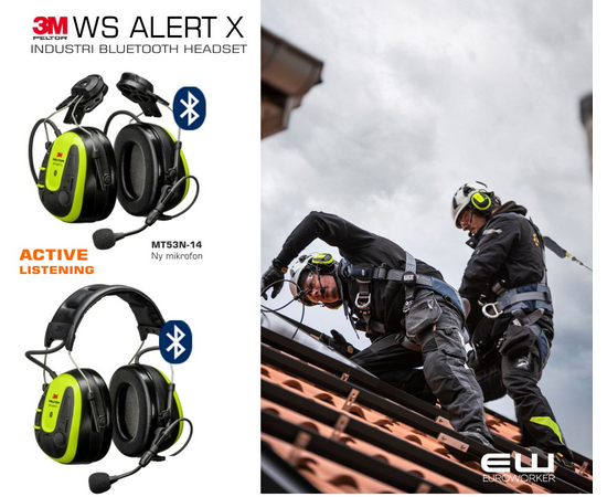 3M Peltor WS Alert X - Bluetooth Headset