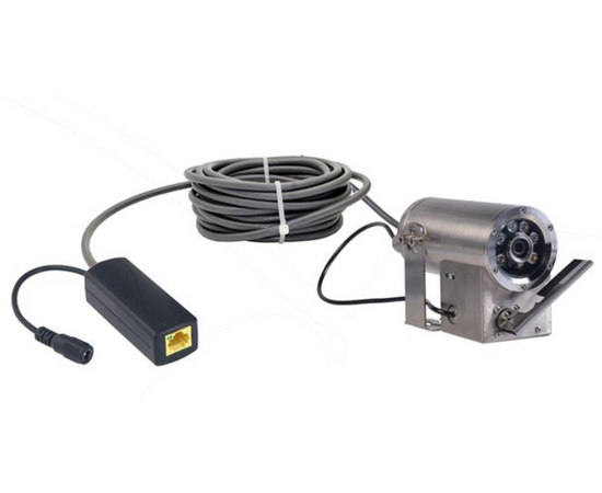 Saltwater Camera with Remote Zoom, Lights and Wipe Function